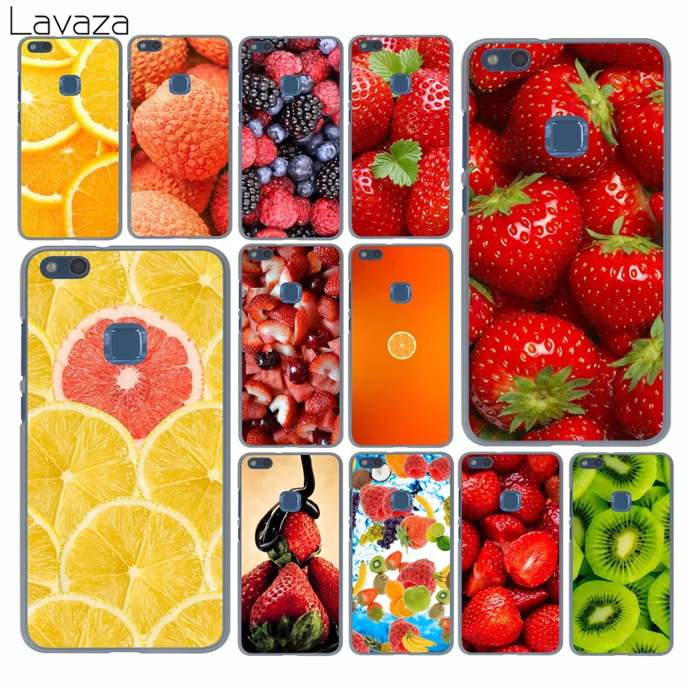 Чехол Lavaza с изображением клубники личи вишни киви для Huawei P30 P20 Pro P9 P10 Plus P8 Lite Mini 2016