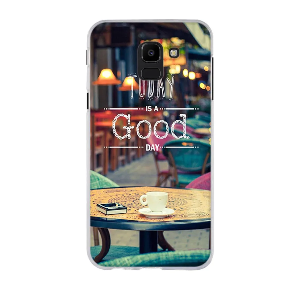 Чехол для samsung Galaxy J6 2018 J600/Galaxy On6 Мягкий ТПУ силиконовый чехол J600 EU чехол|Бамперы| |