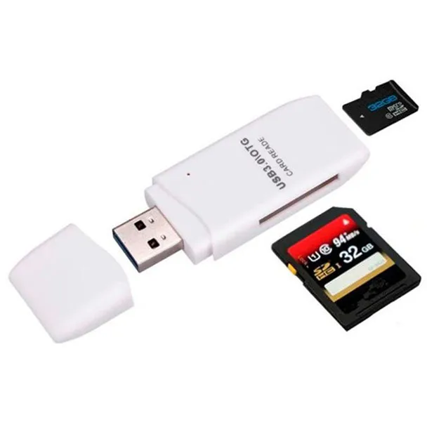 USB 3 0 OTG-адаптер для чтения Micro SD/SDXC TF-карт 5 Гбит/с | Компьютеры и офис