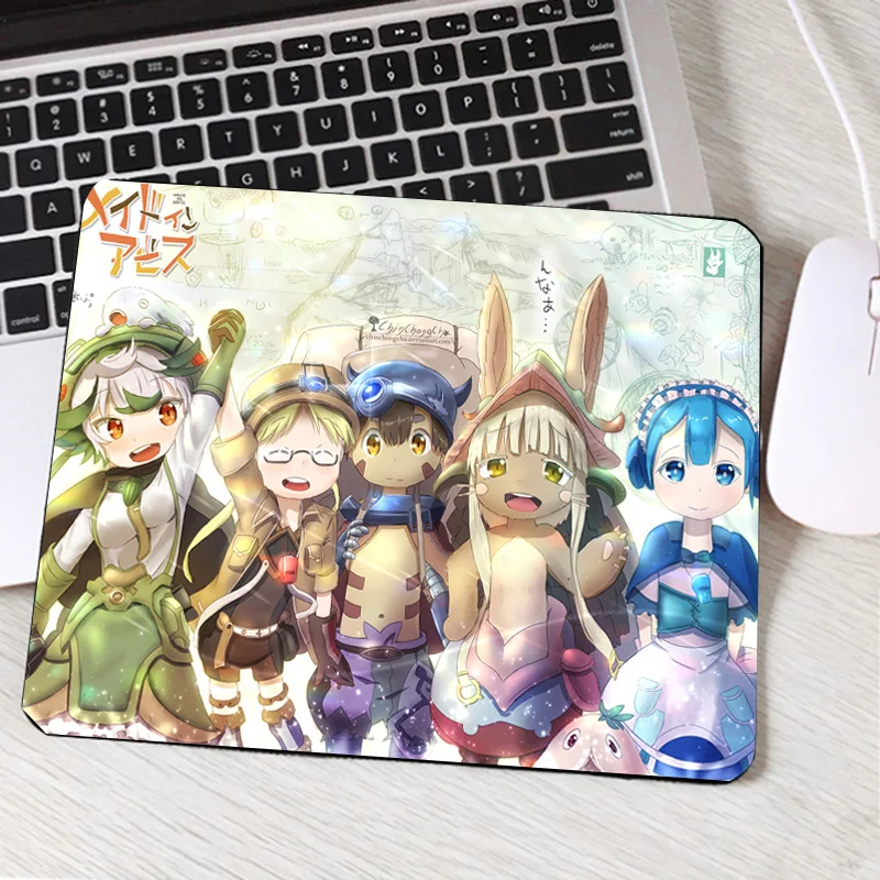 Mairuige очень милый детский аниме-комикс Nanachi, сделанный в бездну, мультяшный коврик для мыши, компьютерная игра, игровой коврик для мыши