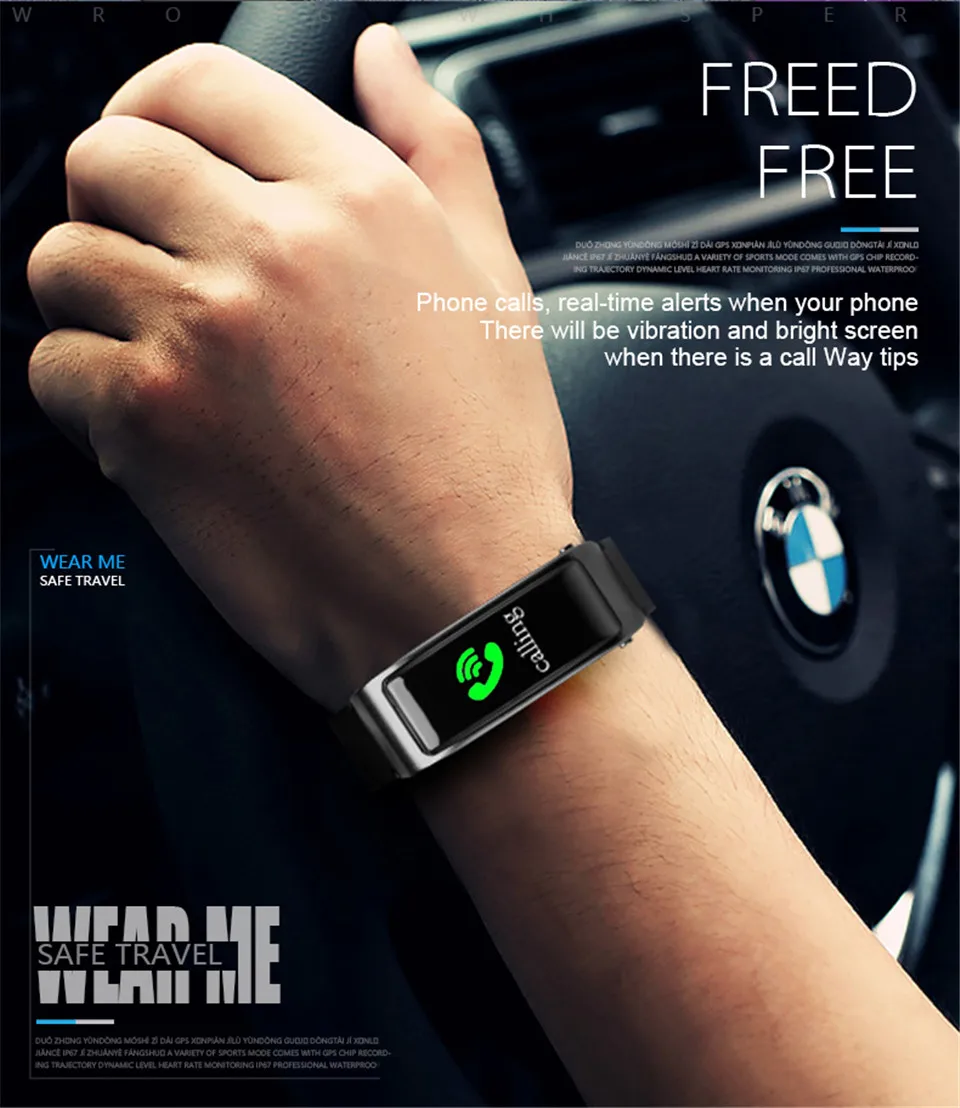 ITORMIS Smart TalkBand Talk Band ручные умные браслеты Bluetooth наушники Беспроводной вызова PK huawei для B3 B5 для IOS и Android