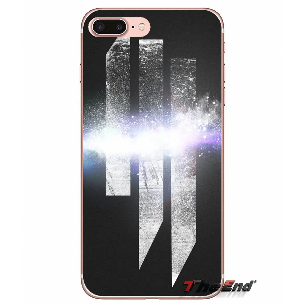 Skrillex с музыкальным логотипом TPU Мягкий силиконовый чехол для iPhone X 4 4S 5 5S 5C SE 6 S 7 8