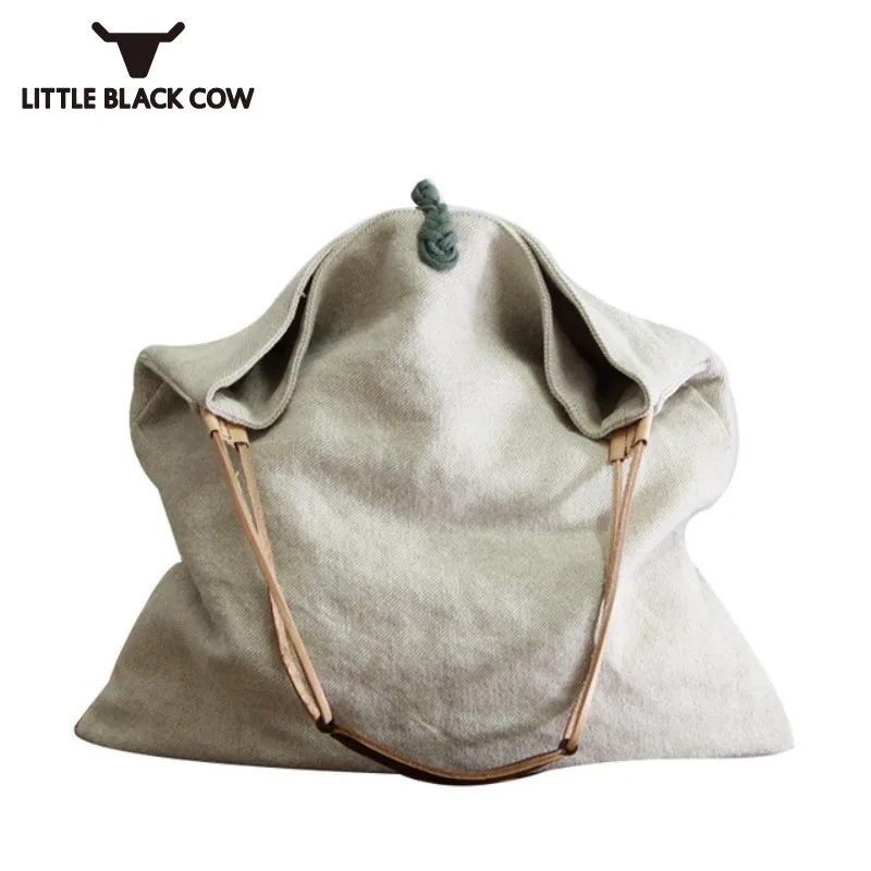 

New Women Large Capacity Canvas Handbags Cotton Female Handmade Bags Casual Crossbody Shoulder Bag Original Design Vintage
