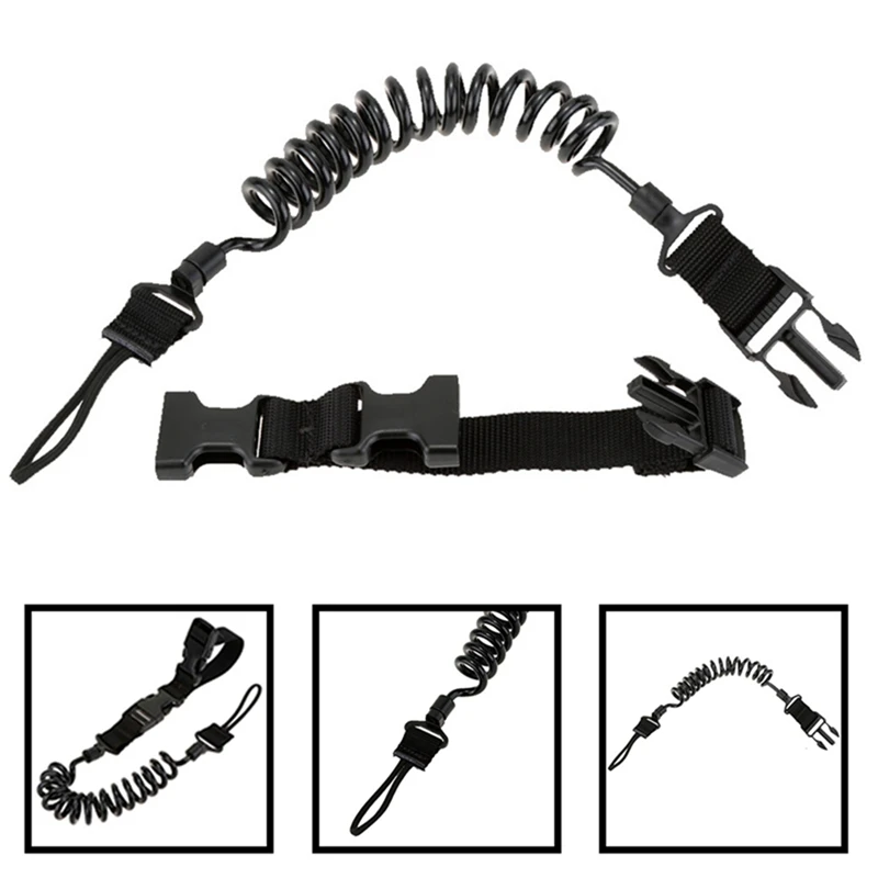 Прочный тактический двухточечный ремень для винтовки эластичный безопасности
