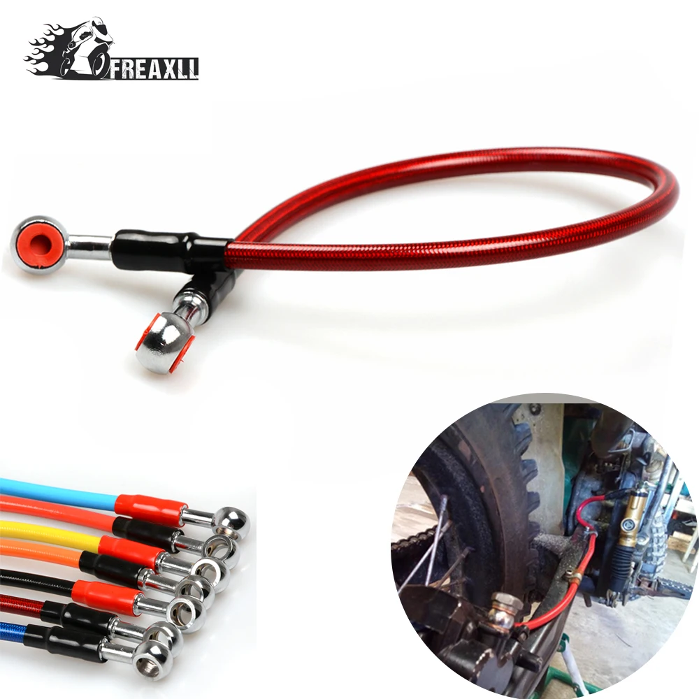 Универсальный шланг для тормозного масла мотоцикла из нержавеющей стали и