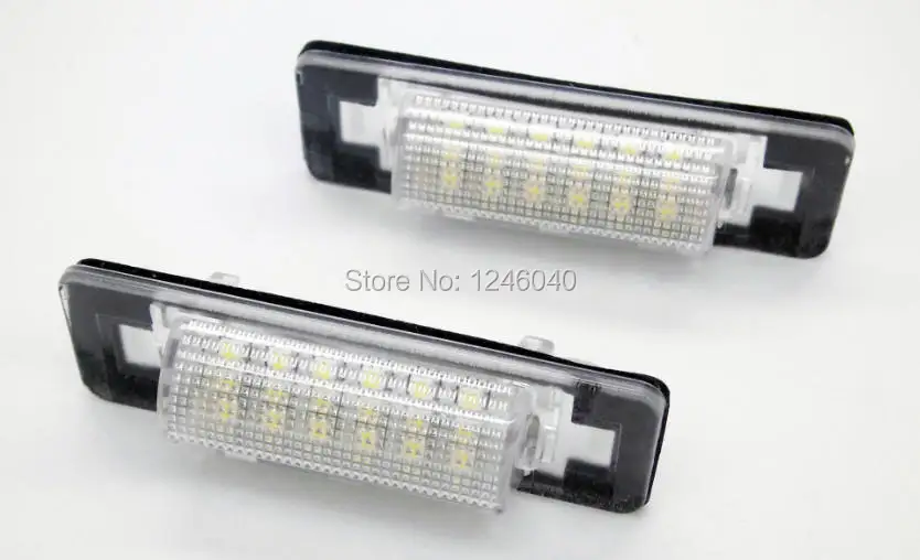 Canbus 18SMD светодиод номерной знак свет номерной знак лампа для benz W202 W210 Седан Facelift 1997-2000 чистый белый высокая яркость