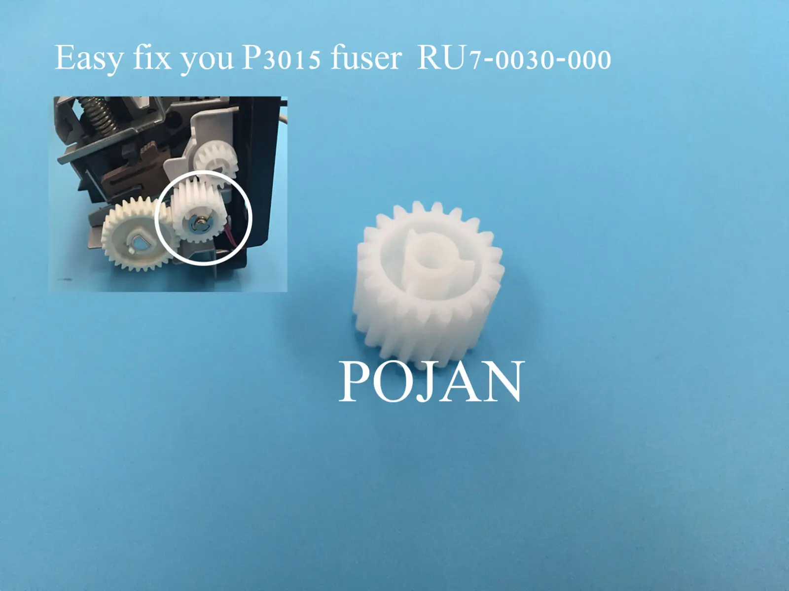 

10 шт. RU7-0030-000 Laserjet P3010 P3015D P3015DN пусковое колесо 20T Новое
