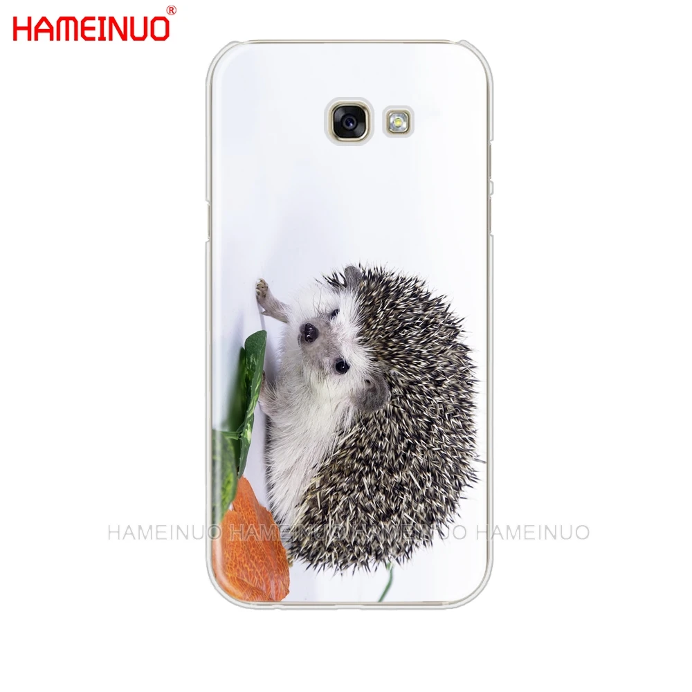 HAMEINUO hedgehog милый мультяшный чехол для сотового телефона Samsung Galaxy A3 A310 A5 A510 A7 A8 A9 2016