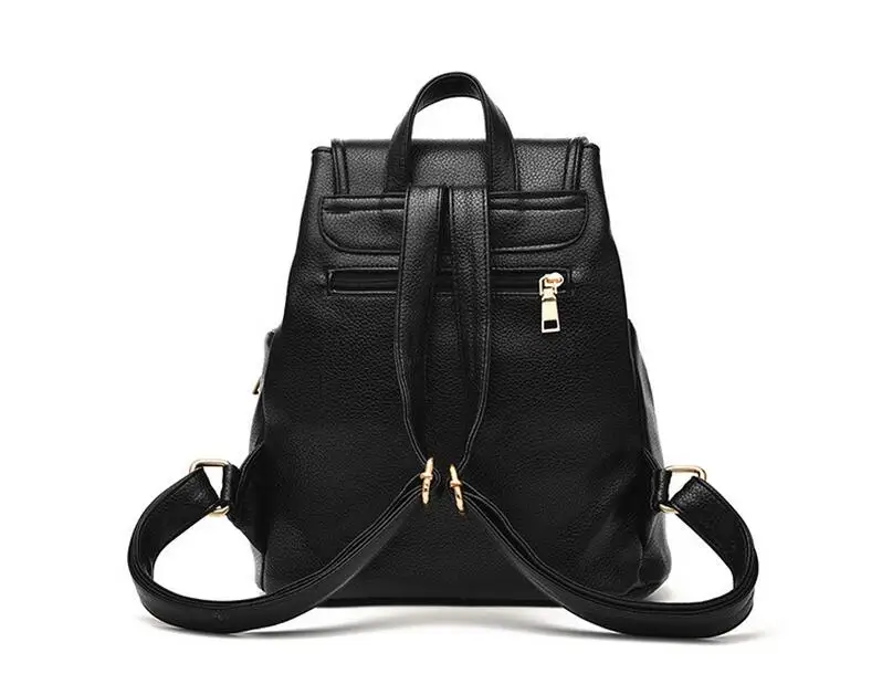 Женский рюкзак SMOOZA модный кожаный школьные сумки для девочек женский Mochila Feminina