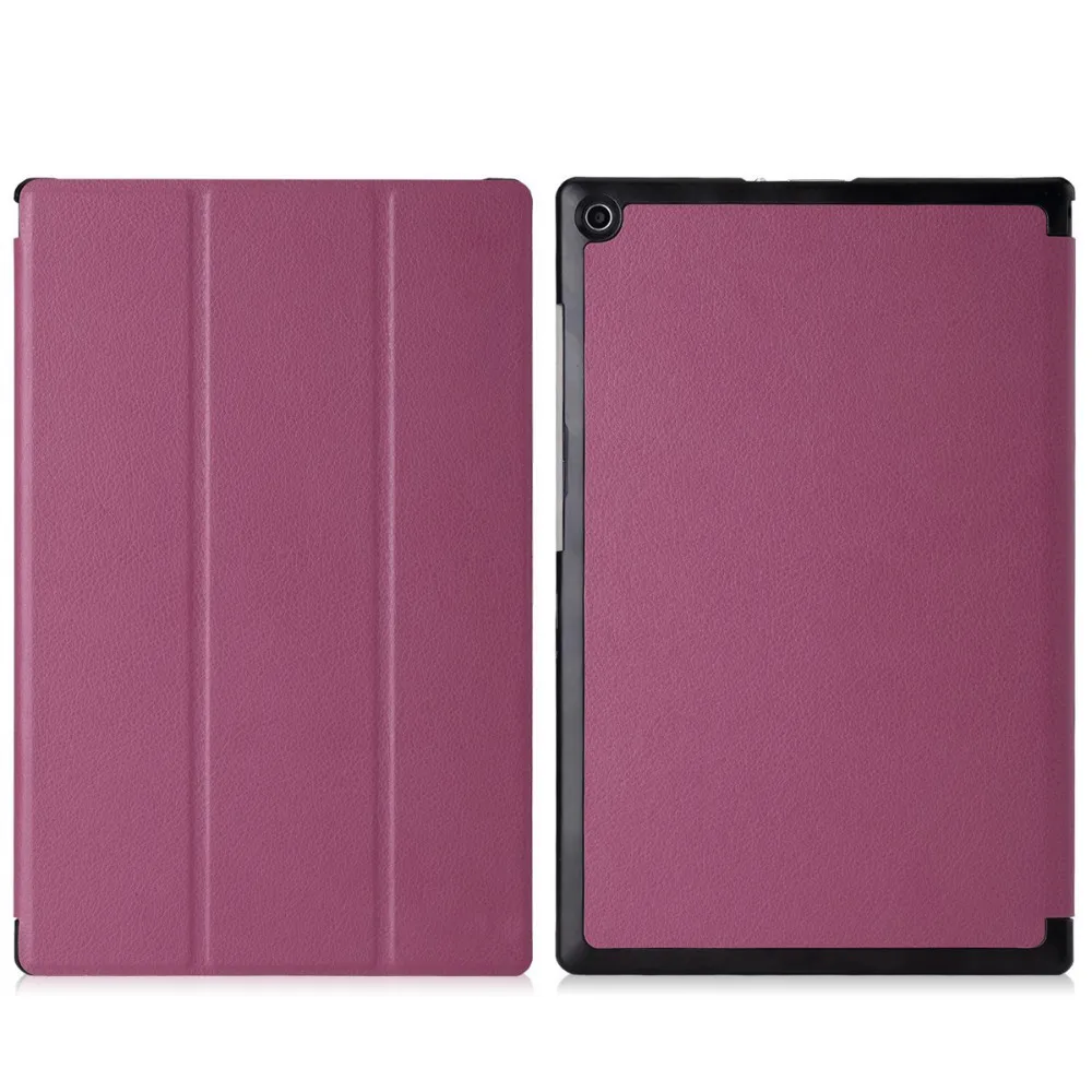 Тонкий легкий Магнитный флип чехол с подставкой кожаный для Sony Xperia Tablet Z2 SGP541/511/512CN
