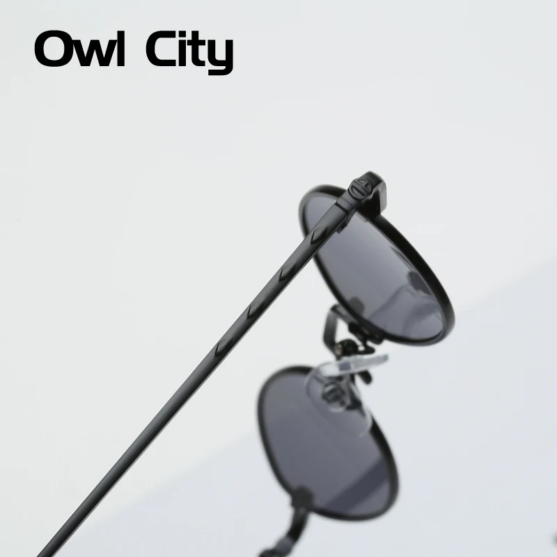 Овальные Солнцезащитные очки Owl City женские винтажные маленькие солнцезащитные