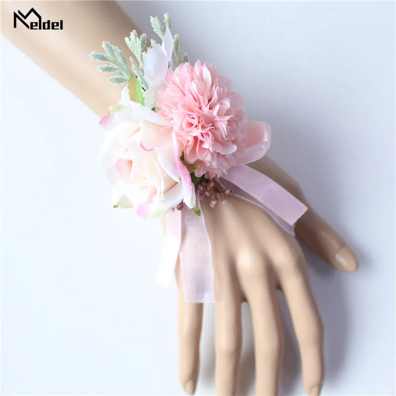 Meldel Corsage Мужская Свадебная простая булавка с отворотом бутоньерка для невесты на
