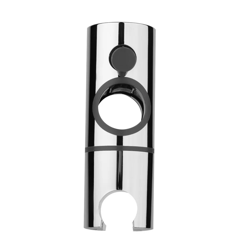 Replacement 25mm ABS Chrome Shower Rail Head Slider Holder shower holder Adjustable Bracket accessories | Обустройство дома