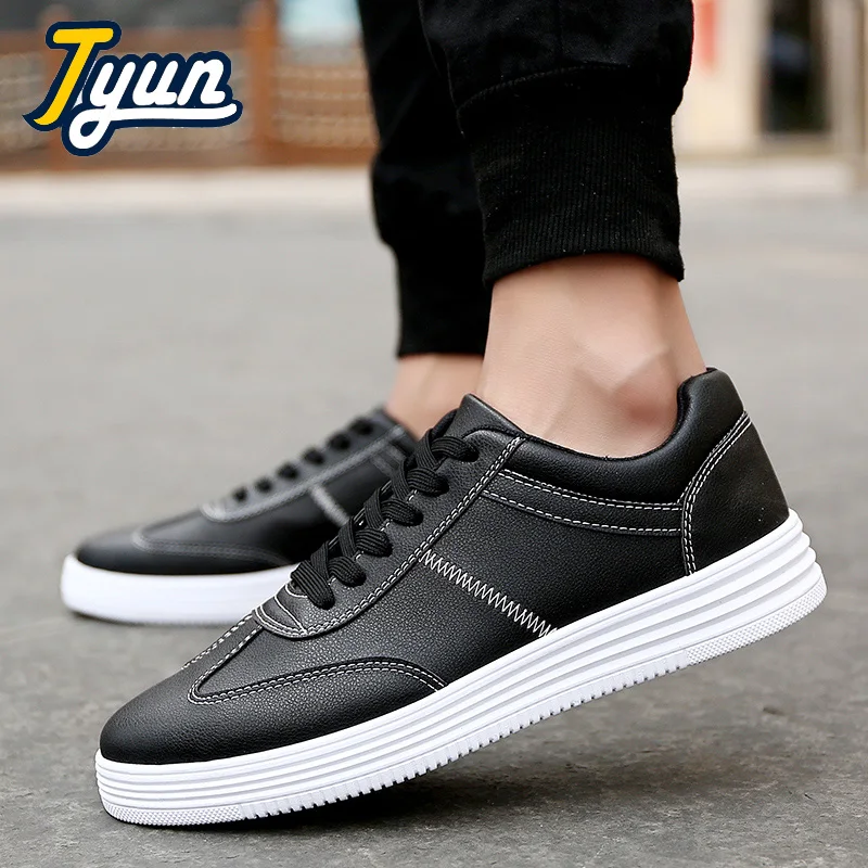 Tyun Летняя Новинка 2017 г. дышащая обувь мужская на плоской подошве Осенняя мода
