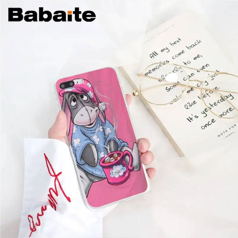 A3 Babaite Baby Eeyore Donkey специальный чехол для телефона для iPhone 8 7 6 6S Plus 5 5S SE XR X XS MAX 10 11 11pro 11promax - Цвет: A3