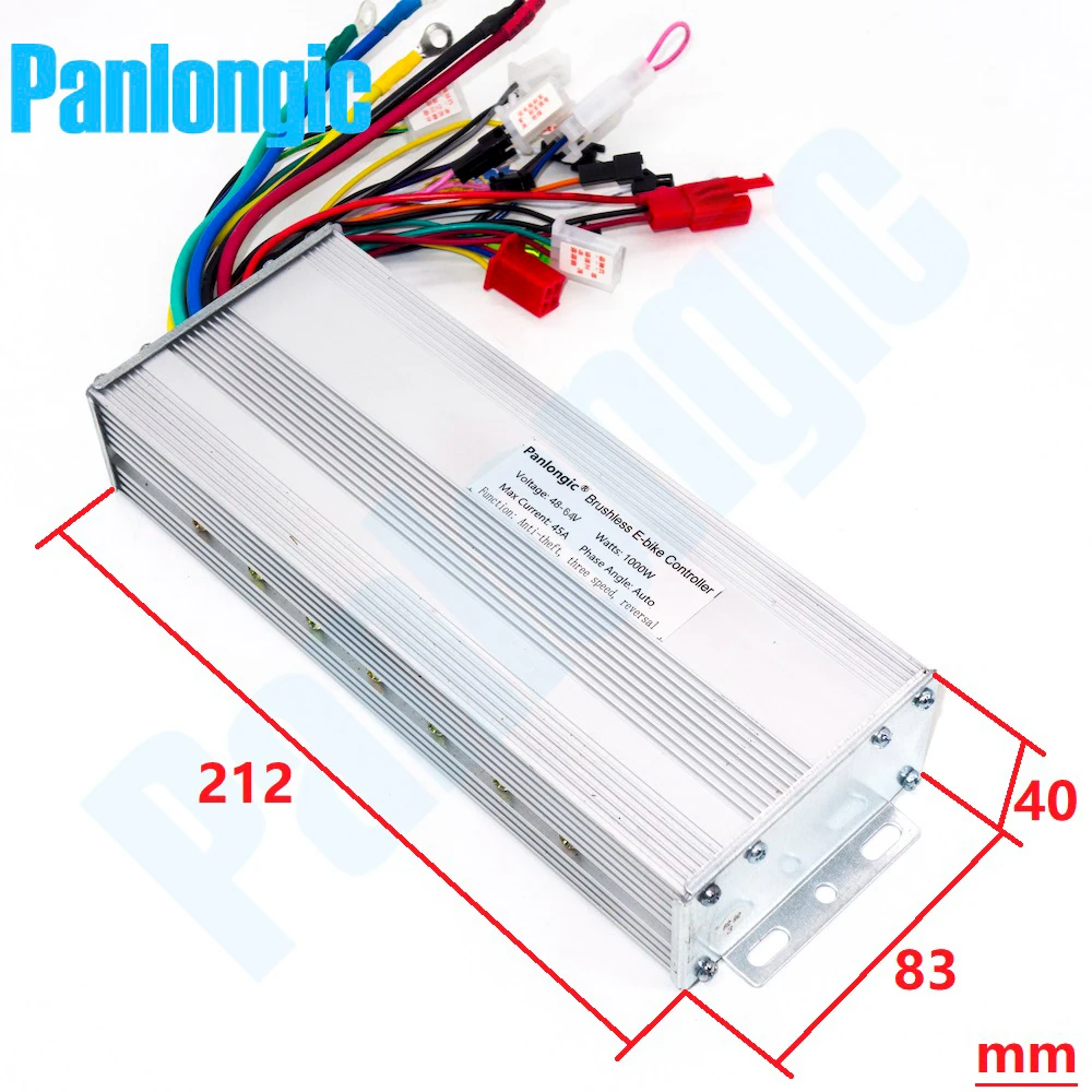 Panlongic 48-64 V 1000 W электрический велосипед E-bike мотор для скутера бесщеточный электродвигатель постоянного тока контроллер бесщеточного двигателя DC контроллер скорости двигателя