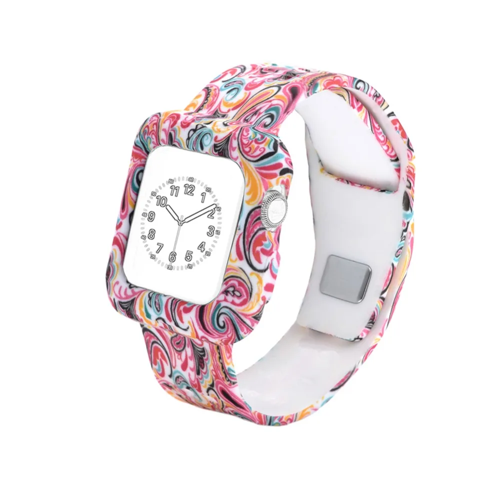 Ударопрочный Прочный ремешок для часов Bemorcabo с защитным чехлом Apple Watch спортивные