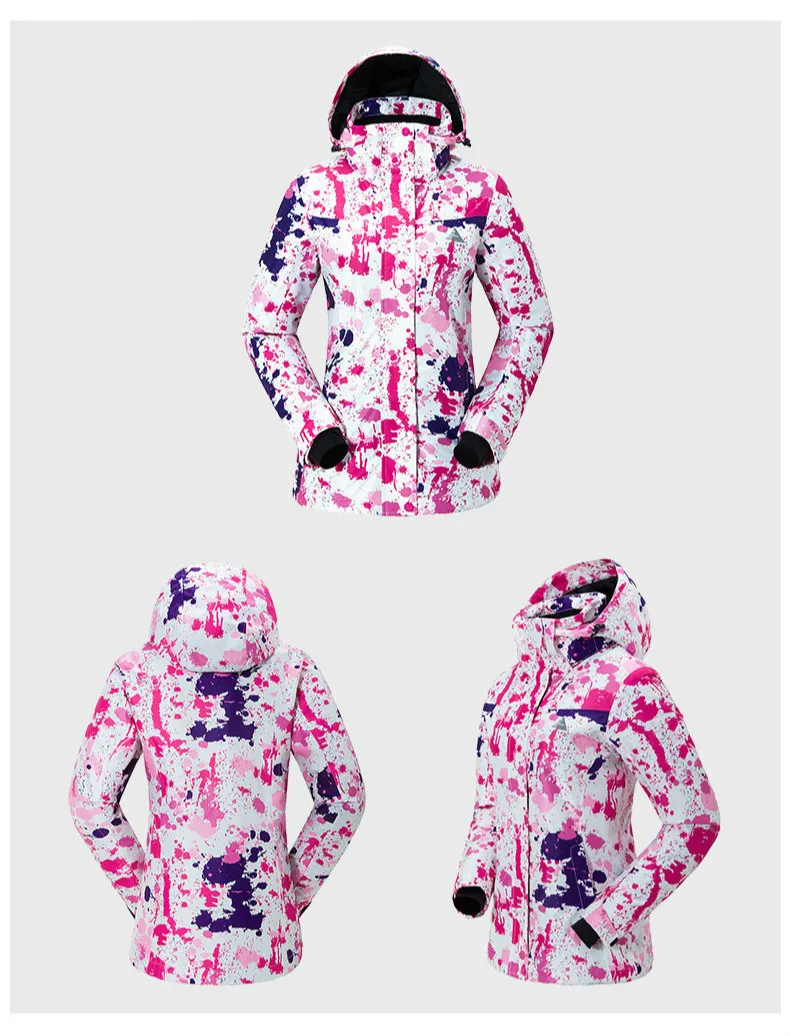 Лыжный костюм для улицы с одной двойной доской теплая износостойкая