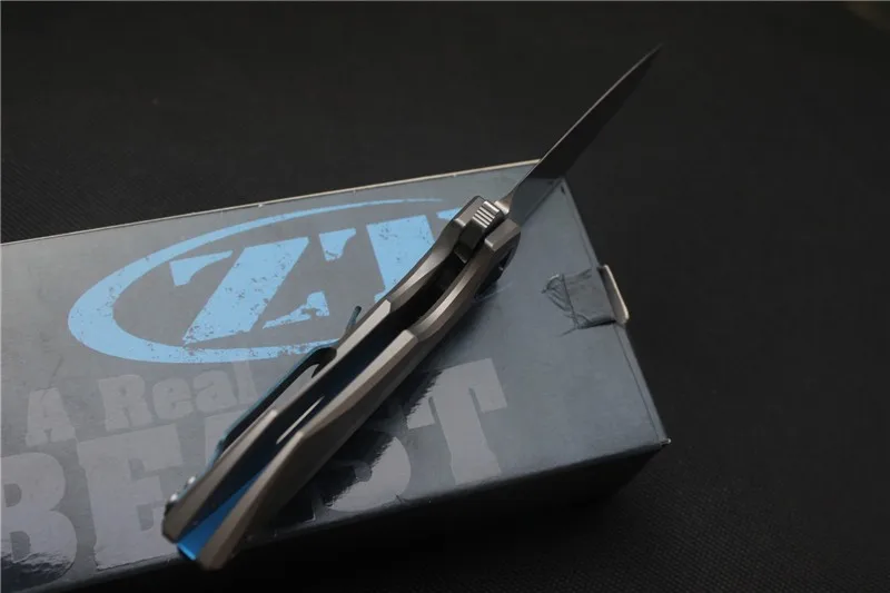 ZT0456 охотничий нож складной складное лезвие D2 TC4 ручка подшипника карманный