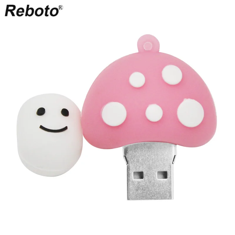 Retobo Usb 2,0, розовая флешка, 32 ГБ, гриб, Usb, мультяшная флешка, 8 ГБ, 16 ГБ, 4 Гб, флешка, диск памяти, U Stick