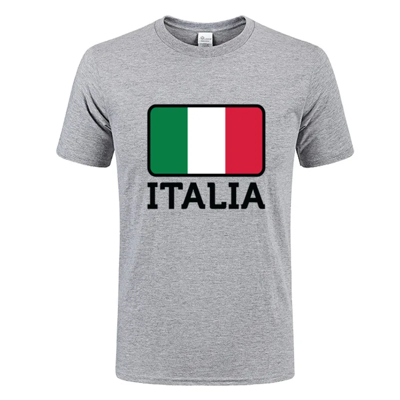 2017 newest Fashion Print Customized Italy Flag Men t shirts Comfortable Short Sleeve soft Pre-cotton Cheap Man Shirts Plus Size | Мужская