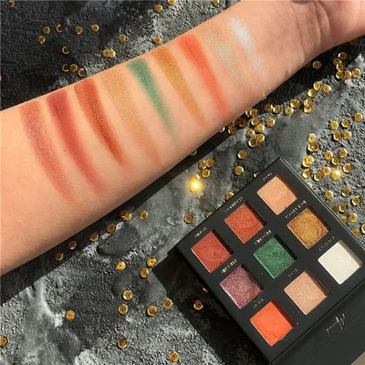 02 9 colorprofrofessional тени для век Палитра матовый блеск легко носить тени для век Палитра Maquiagem Макияж Палитра теней для век - Цвет: 02