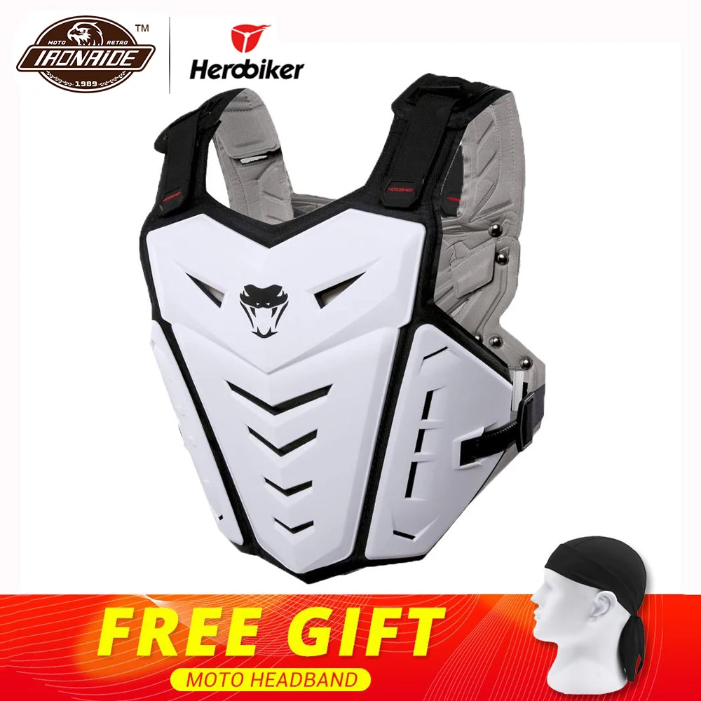 HEROBIKER мотоциклетная куртка, бронежилет для мотокросса и мотокросса, защита на спине, защита для внедорожного велосипеда