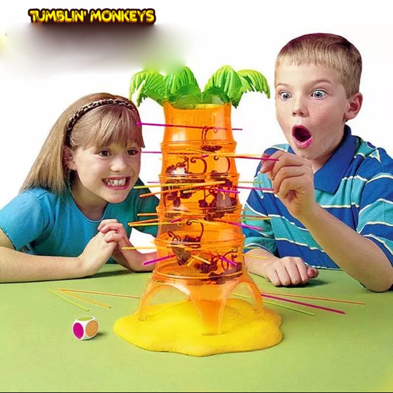 INBEAJY настольные интерактивные игры детские головоломки забавная обезьяна флип