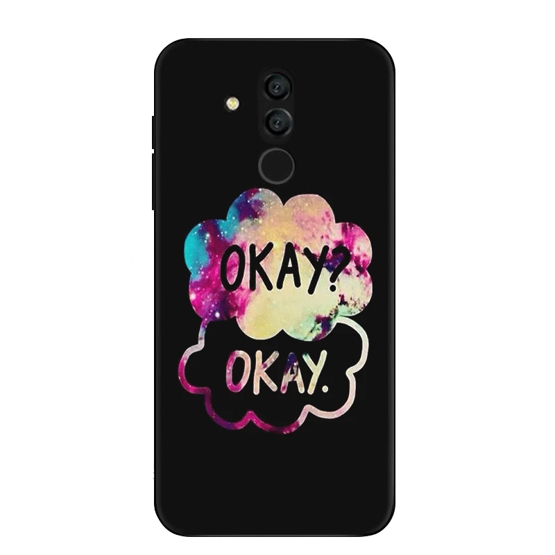 Черный мягкий ТПУ чехол для телефона Huawei Mate Nova Y6 10 20 2i 2 3 4i 4 Lite Pro ошибка в наших