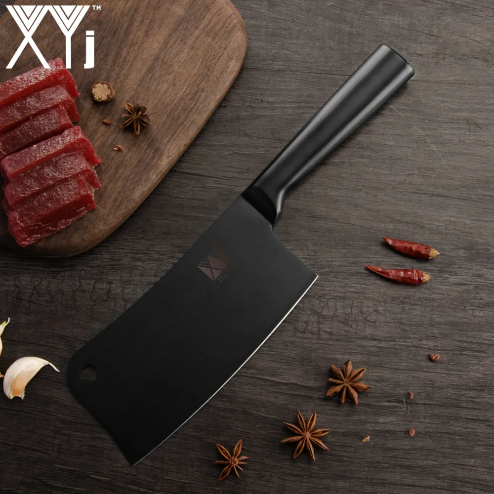 XYj 6.5-дюймовый нож из нержавеющей стали бесшовная ручка для сварки резки мяса