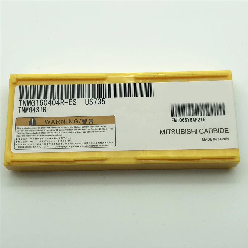 

NEW 10-100pcs TNMG160404R-ES US735 TNMG431ES CNC blade Carbide