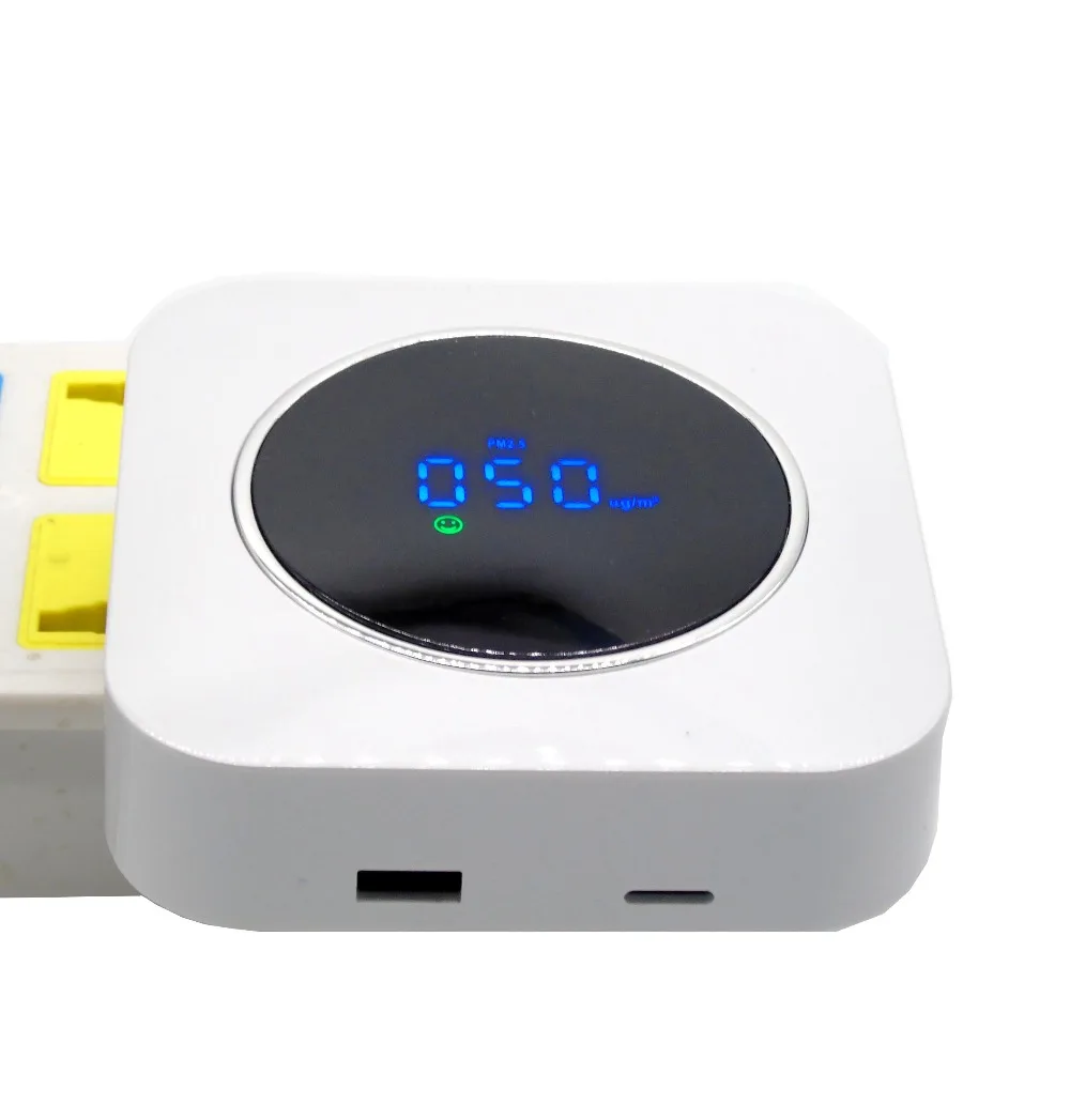 Pm2.5 детектор качества воздуха лазерный датчик управления с трехскоростным