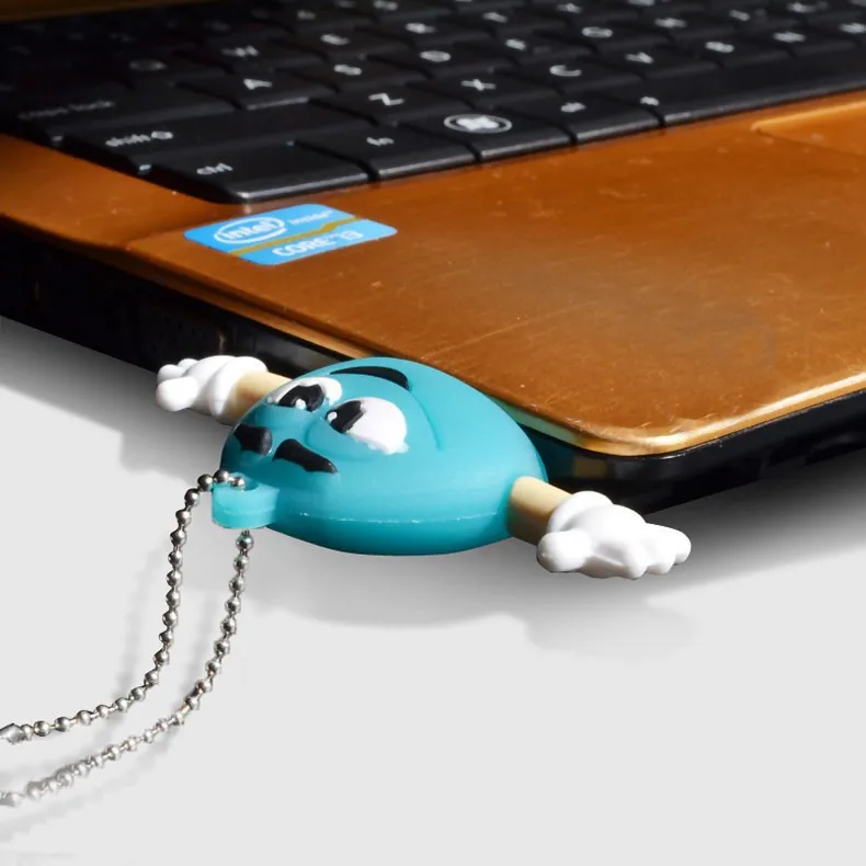 JASTER USB 3,0 милый мультяшный M& m's Chocolate M Bean 4 ГБ/8 ГБ/16 ГБ/32 ГБ/64 ГБ флеш-накопитель USB флешка карта памяти U диск