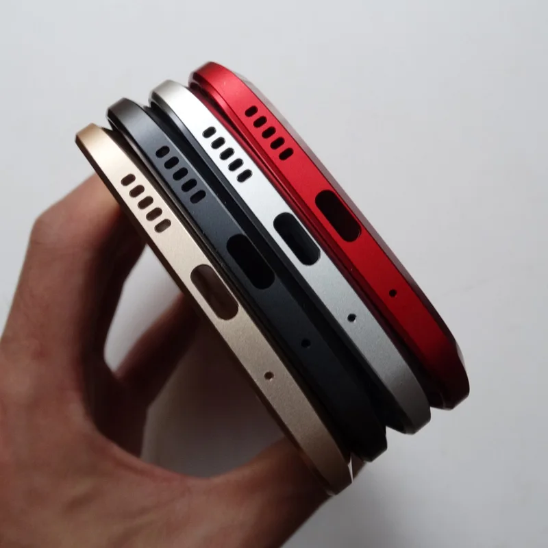 Чехол-накладка для HTC M10 металлический с кнопками регулировки громкости и