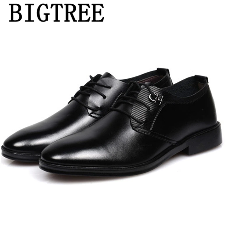 Мужские модельные туфли кожаная деловая обувь мужские оксфорды черные zapatos de hombre