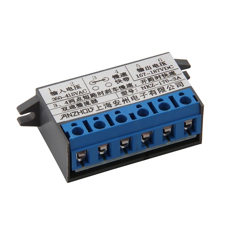 Двухскоростной выпрямитель NKZ 170 3A вход 350 415VAC выход 157 187VDC 04D|Хранилища для