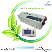 cerohsiso9001 approved lcd remote controller solar ups system inverter 4000w 48v to 240v pure sine wave inverter