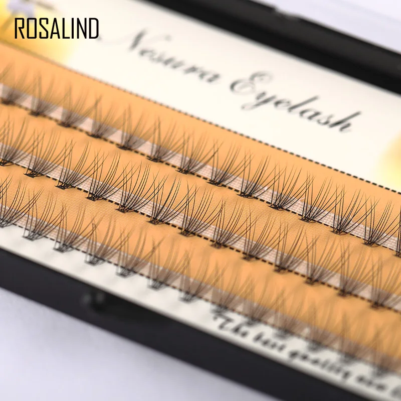 ROSALIND 60 шт./компл. накладные ресницы для наращивания ресниц инструмент макияжа