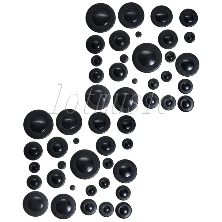 2 набора прокладки для саксофона тенор черная кожаная подкладка замены размера