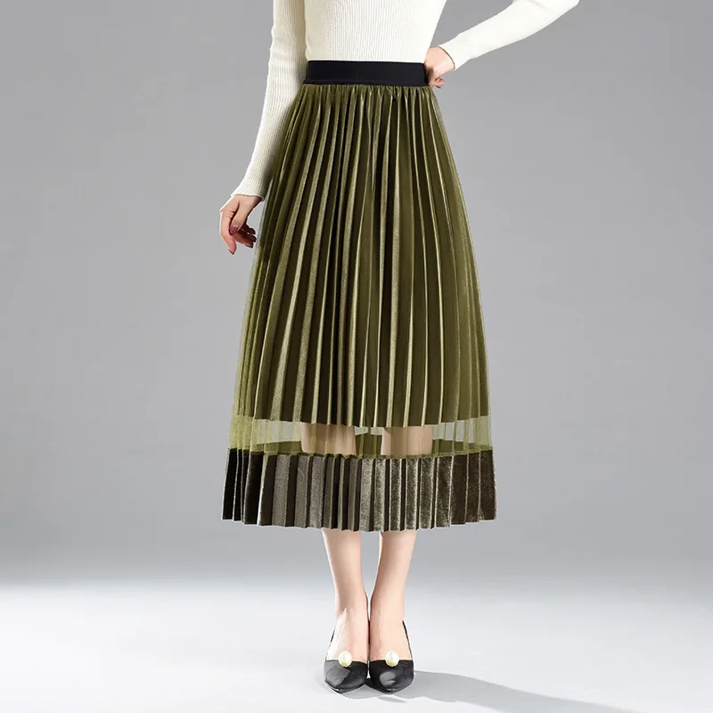 Новинка 2019 года летняя юбка из тюля для женщин и девочек Милая женская серая