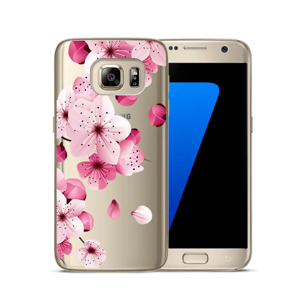 Мягкий ТПУ чехол для Samsung S9 Plus смарт-задняя защитная крышка телефона S8 прозрачный