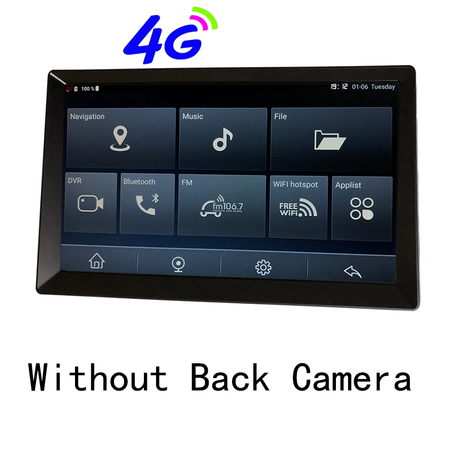 Udricare, 9 дюймов, Android, Bluetooth, телефон, автомобиль, грузовик, автобус, gps навигация, WiFi, Full HD, 1080 P, DVR, двойной объектив, камера заднего вида, DVR, gps