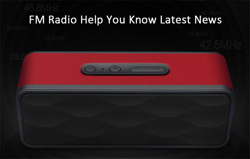 Беспроводной Bluetooth динамик портативный высокой мощности сабвуфер Bluetooth Hands Free FM радио и TF карта мини-динамик s звуковая коробка