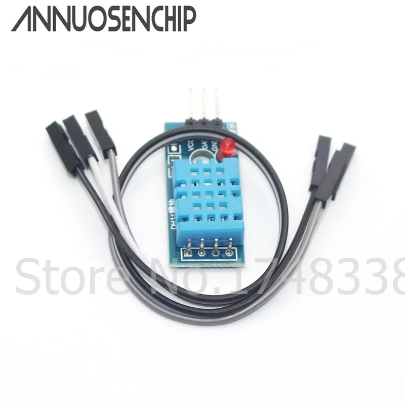 Новый модуль датчика температуры и относительной влажности DHT11 для Arduino с