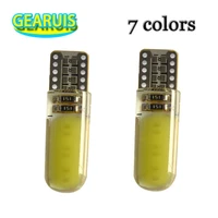 1000x t10 canbus w5w led car interior light 12 chips cob marker lamp 80ma 194 501 side wedge parking bulb 12v car styling