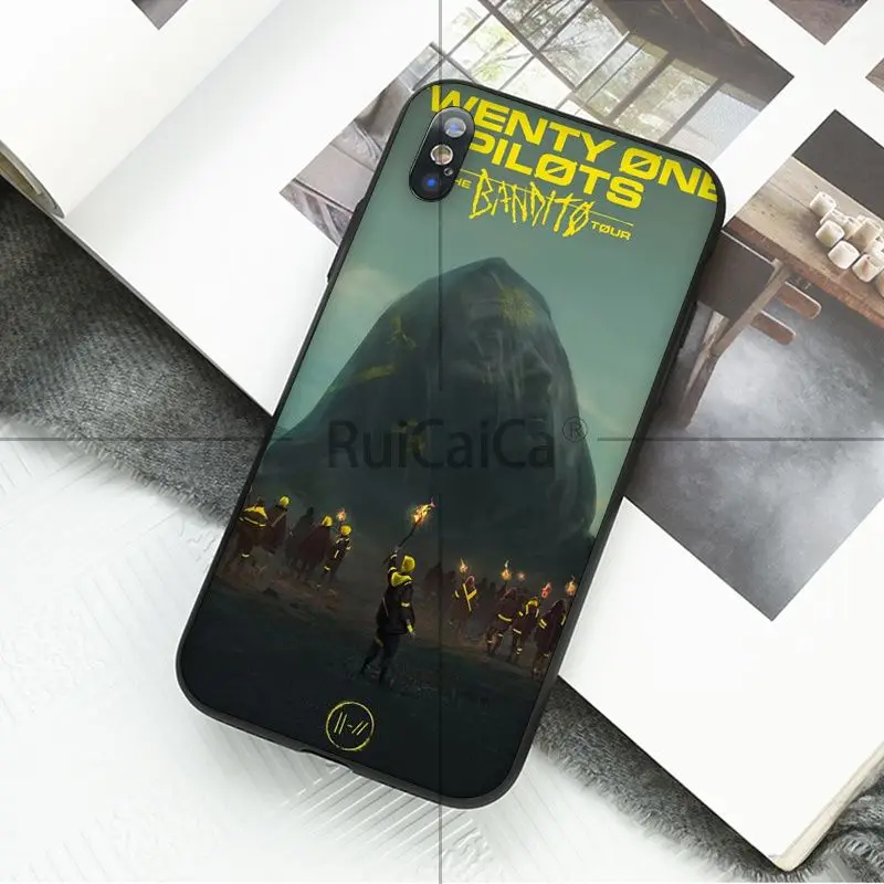 Чехол Ruicaica Twenty One Pilots 21 для Apple iPhone 8 7 6 6S Plus X XS MAX 5 5S SE XR|Чехлы-накладки| |