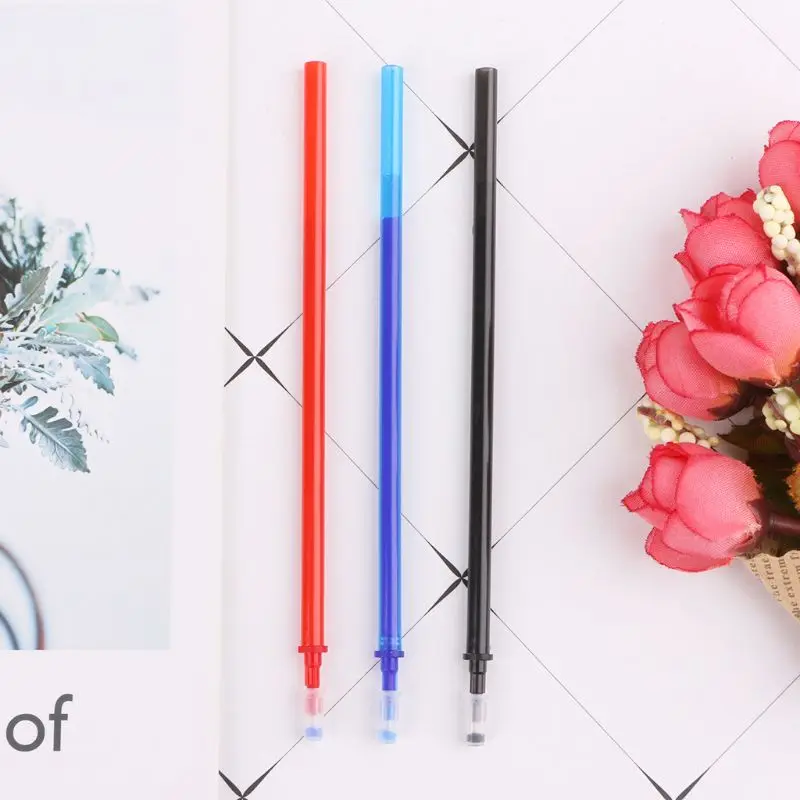 

20Pcs/Set Erasable Gel Pen Refill Rod Magic Blue Black Red Ink Pen Refill Writing Tool Stationery School Office Supplies