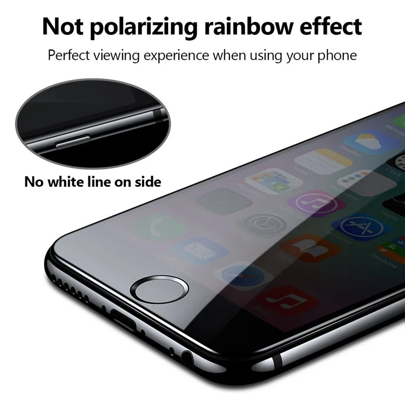 3D полное покрытие прочное бокалы для Apple iPhone 7 plus закаленное Стекло X i8 i7 i6 i6s плюс