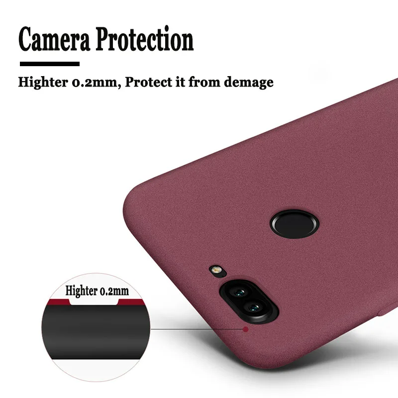 Роскошный мягкий резиновый гелевый ТПУ ультра тонкий чехол для Huawei Honor 7X 8X Max гель