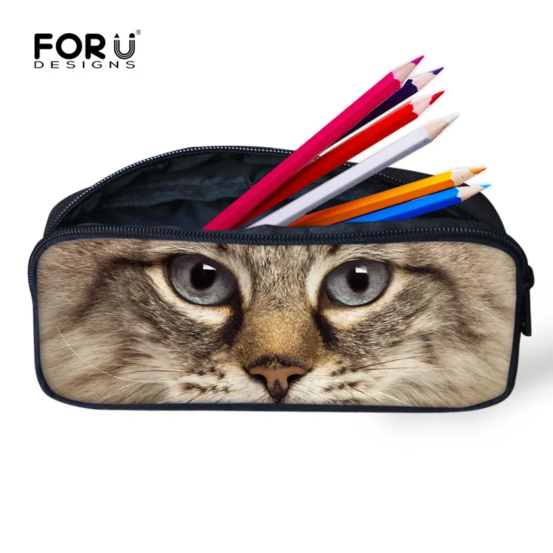 Многоцветная косметичка для женщин и девочек с 3D принтом в виде дельфина акулы